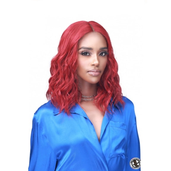 Bobbi Boss Bolanle Synthetic Lace Wig MLF723 Lace Wigs / Color: 1 - JET BLACK