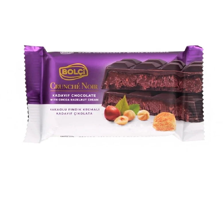 Bolci Dark Chocolate with Cocoa Hazelnut Cream