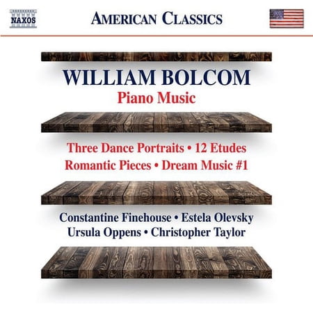 Bolcom / Oppens / Taylor - Music for Solo Piano - Music & Performance - CD