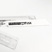 Bold 00310 USA Made Bi-Metal 6 x 10 TPI Metal Cutting Reciprocating Saw Blades, 5-count