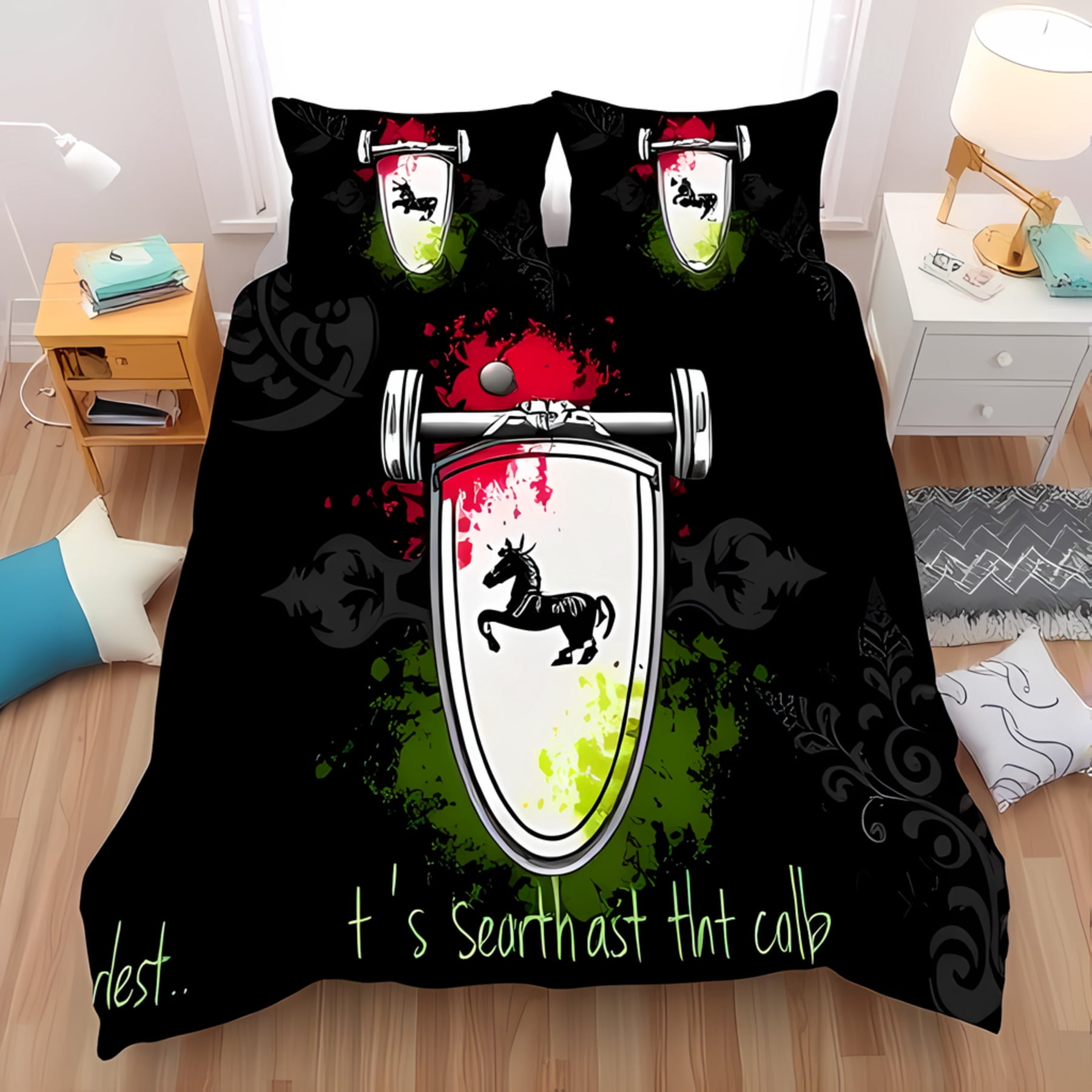 Majestic Horse WJ0302036CL Duvet Cover Set