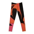 thumbnail image 1 of Bold Abstract Leaf Pattern Leggings legging push up sports tennis for Sports pants for Womens Leggings, 1 of 6