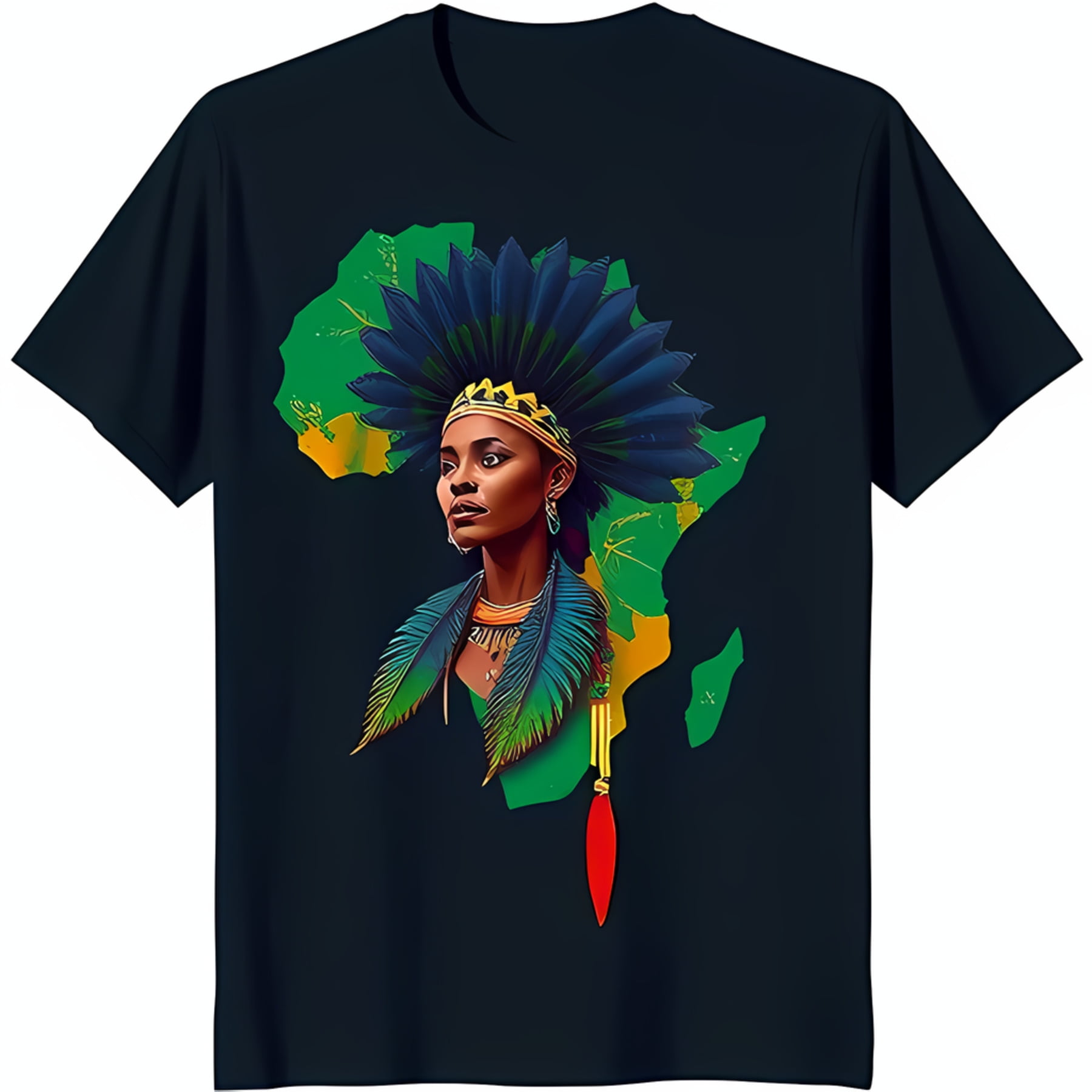 Africa International Women Day Raglan Cropped T shirt African Pattern LT14