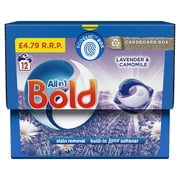 Bold All-in-1 PODS  Washing Capsules x 12 pack of 4