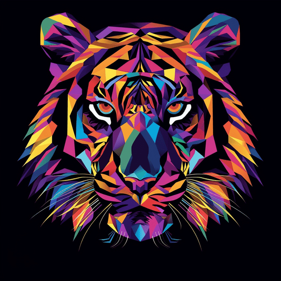 Bold Animal Car Decals Fierce Tiger, Lion, Wolf Graphics, Vibrant & Durable Vinyl, Waterproof, Scratch-Resistant, Easy Peel & Stick, Perfect for Cars, Trucks, SUVs, Motorcycles, Street Style