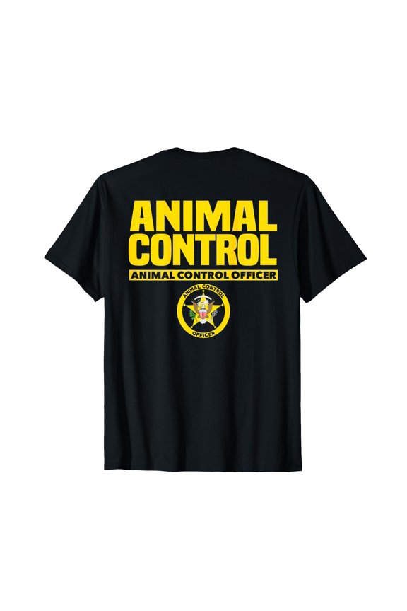 Bold Animal Control Officer Public Safety T-Shirt for Patrol and Community Awareness