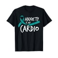 thumbnail image 1 of Bold Anxiety Awareness T-Shirt with Teal Ribbon Design for Comfort and Support, 1 of 5