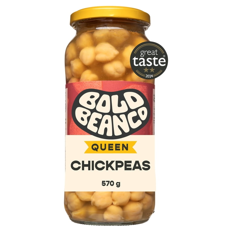 Bold Bean Co Queen Chickpeas 570g, Imported from Britain - Walmart.com