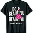 thumbnail image 1 of Bold & Beautiful Black T-Shirt with Heart Tree Embrace Your Style, 1 of 5