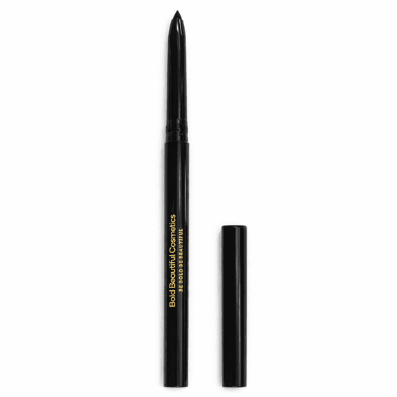 Bold Beautiful Cosmetics Waterproof Matte Gel Black Eyeliner Pencil, 1 Count