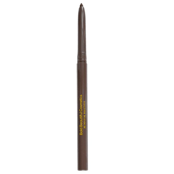 Bold Beautiful Cosmetics Waterproof Matte Gel Eyeliner Pencil, Brown, 1 Count