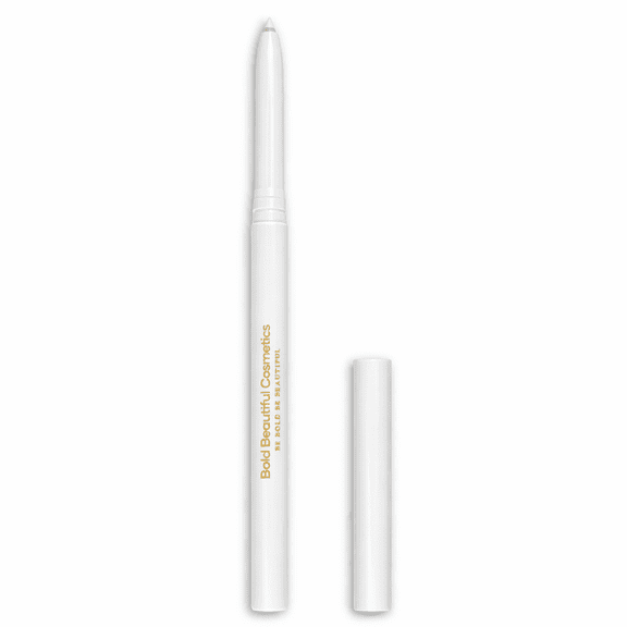 Bold Beautiful Cosmetics Waterproof Matte Gel White Eyeliner Pencil, 1 Count