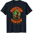 Bold Black TShirt with Eye Catching Graphic for Deer Stand Adventures