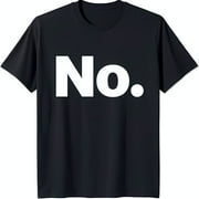 Bold Black T-Shirt with No Graphic Short Sleeve Neck Tee