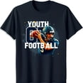 thumbnail image 1 of Bold Black T-Shirt with Player Graphic & 'Youth ' Design, 1 of 5