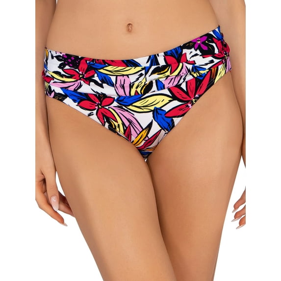 Bold Blossom Unforgettable Bikini Bottom Swimsuit