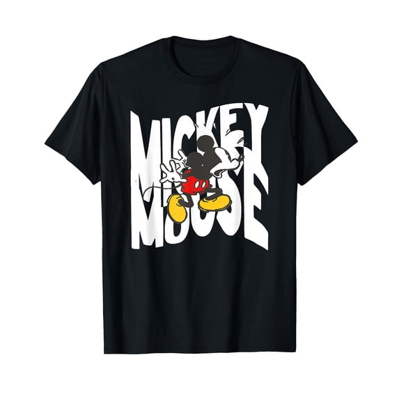 Bold Cartoon Mouse Graphic T-Shirt for Fun and Surprising Style
