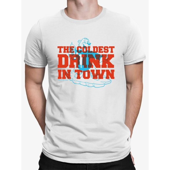 Bold Chill ICEE Bear - 'Coldest Drink In Town' Graphic Men's T-shirt