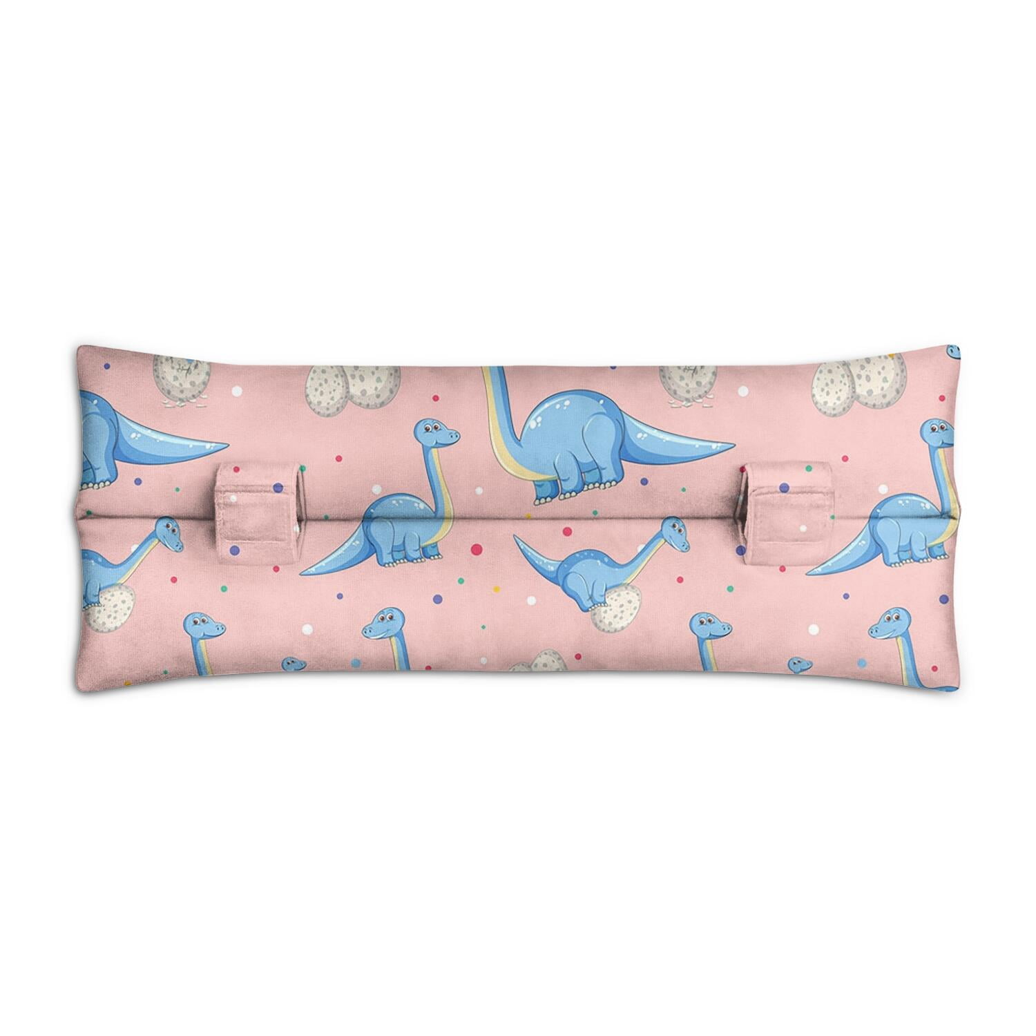 Bold Color Dinosaur Seatbelt Pillow - Post Heart Surgery Pressure Relief - Vibrant & Soft Dino Cushion
