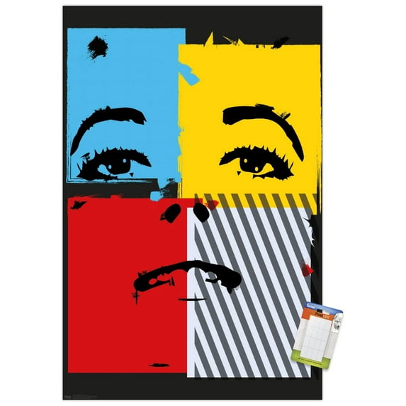 Bold Color - Woman Wall Poster, 14.725" x 22.375"