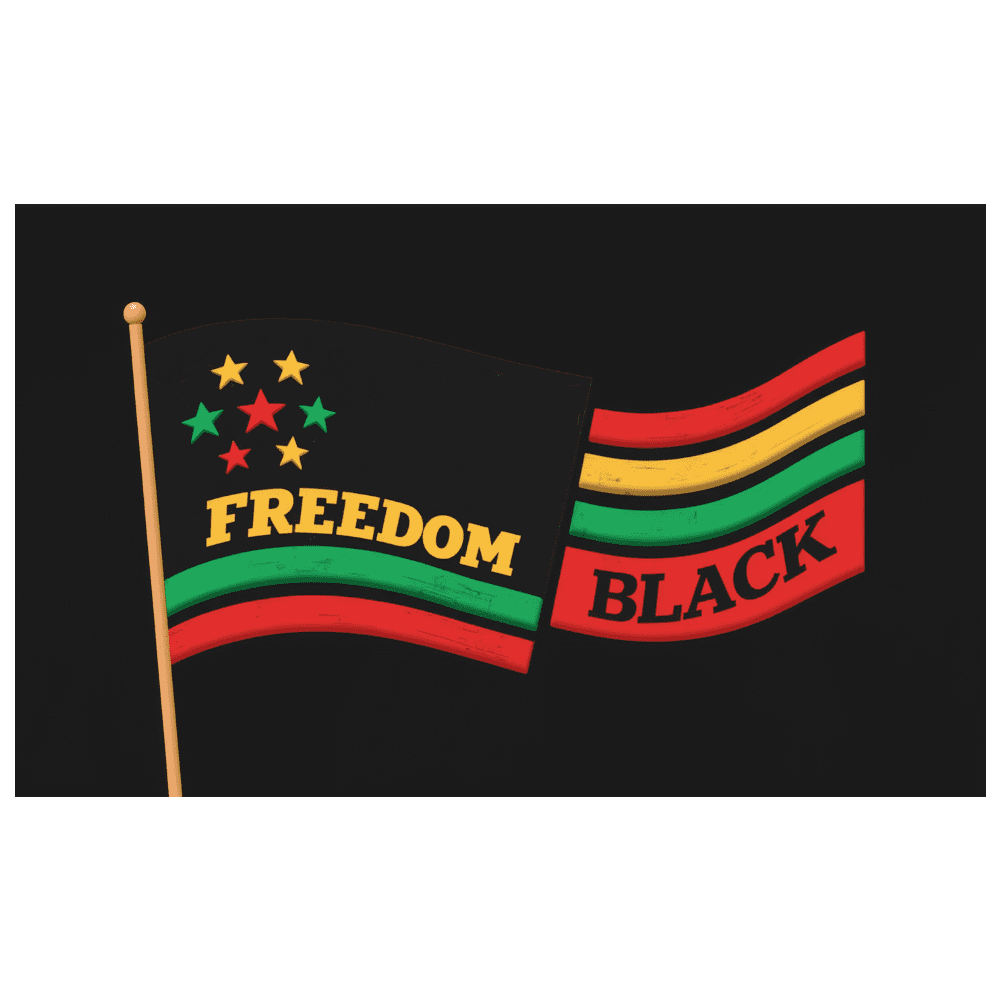 Bold Colors Freedom Banner African Pride Inspirational Flag for ...