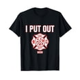 thumbnail image 1 of Bold Firefighter Graphic T-Shirt for Fire Rescue Enthusiasts - I Put Out Fires Design, 1 of 5