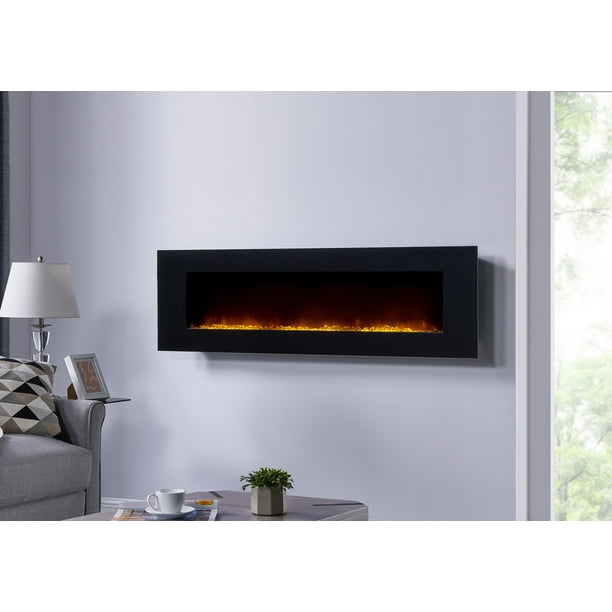 Bold Flame 60inch Wall Mounted Electric Fireplace - Walmart.com