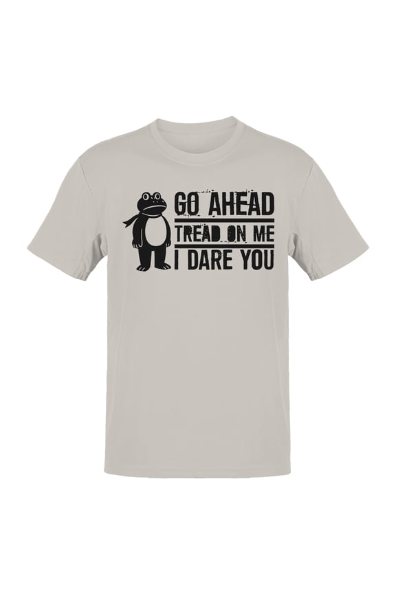 Bold Frog Tread On Me Graphic Men's T-shirt