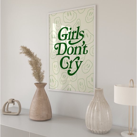 Bold Girls Retro Typography Poster
