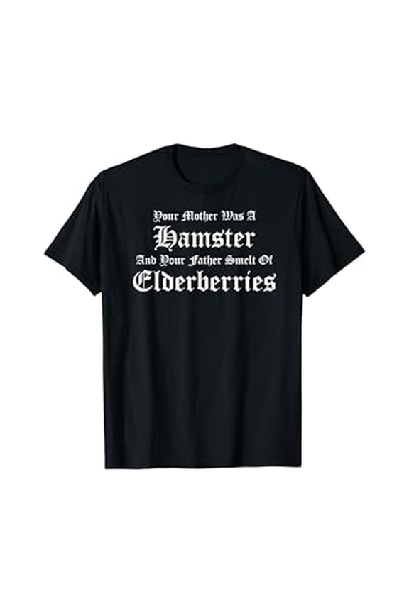 Bold Gothic Text Statement T-Shirt for Unique Everyday Style"