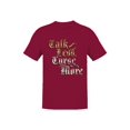 thumbnail image 1 of Bold Gothic Typography Message Men's T-shirt, 1 of 3