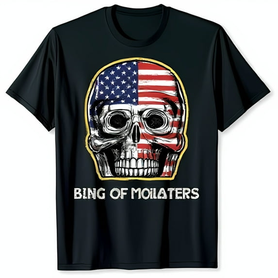 Bold Graphic Black T-Shirt Eye Catching Design for Unique Style