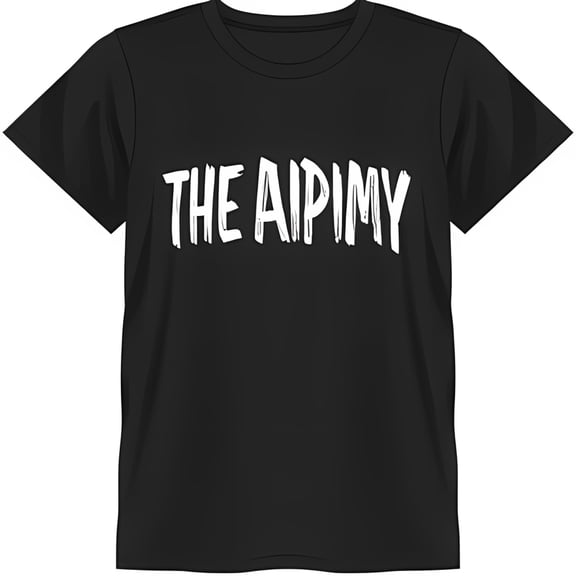 Bold Graphic Design Black T-Shirt for Casual Everyday Style Short Sleeve Neck