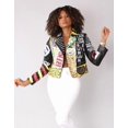 thumbnail image 1 of Bold Graphic Leather Jacket -81760, 1 of 2
