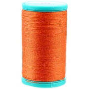 Coats Cotton Covered Quilting Thread - 500 Yards, Red, Low Lint, 3-Ply Polyester Core