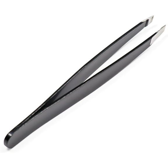 The Hair Diagram Bold Hold Lace Tweezers Stainless Steel Slant Tip for Wig Hairline Plucking, 0.1oz