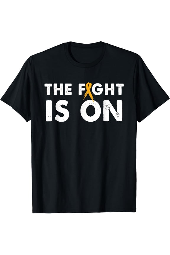 Bold Leukemia Awareness Fight Gift Design For Family Support T-Shirt