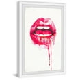 thumbnail image 1 of "Bold Lips" Framed Painting Art Print, 1 of 6