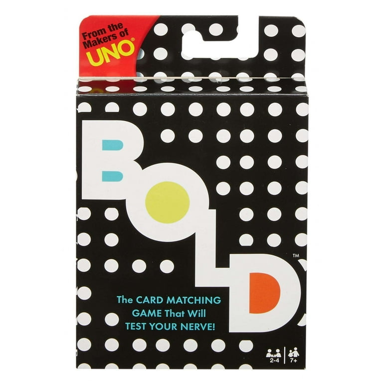 Bold Matching Risk Card Game For 2-4 Players Ages 7Y+