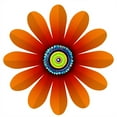 thumbnail image 1 of Bold Metal Flower Wall Art Hanging Decor for Outdoor Garden Yard Patio, 1 of 6