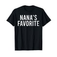 thumbnail image 1 of Bold Nana's Favorite Quote T-Shirt for Family Gatherings and Special Occasions, 1 of 5