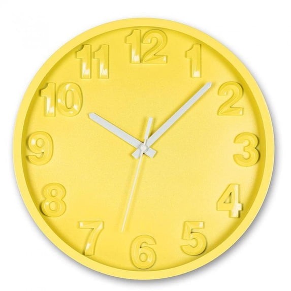 MDR Trading Inc. UNBT-01147 Yellow Bold Number Wall Clock