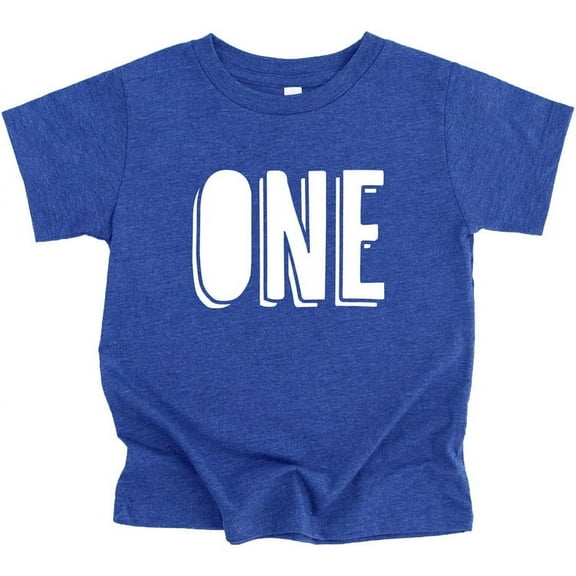 Bold One 1st Birthday T-Shirts for Baby Girls and Boys First Birthday Outfit Vintage Royal Shirt 12 Months