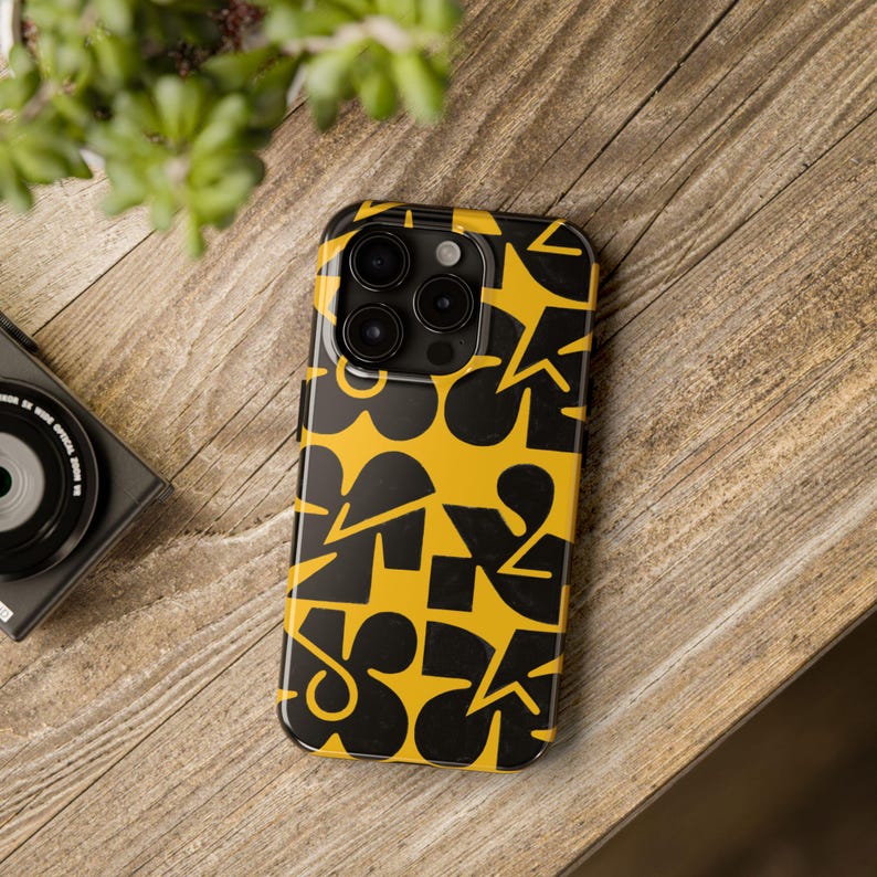 Patterned Iphone Case Bold Pattern Case Compatible with iPhone 11 through 16 Pro Max ...