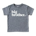 thumbnail image 1 of Bold Promoted to Big Brother Period Sibling Reveal Shirt for Boys Sibling Outfit Granite Short Sleeve Shirt, 1 of 2