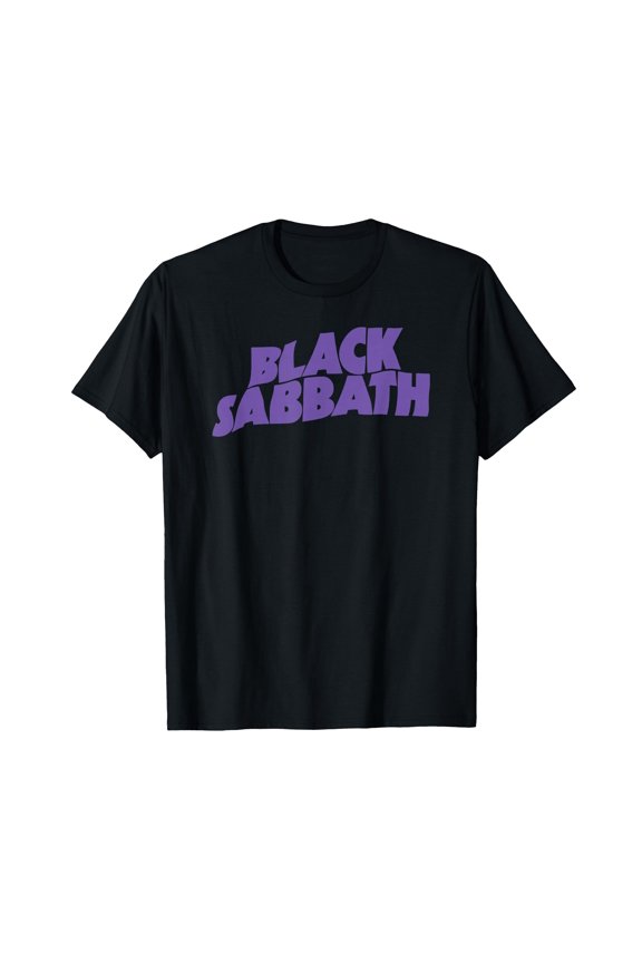 Bold Purple Logo Graphic T-Shirt for Music Lovers and Fans