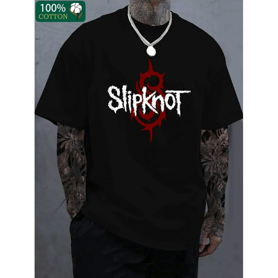 Bold Red Geometric Pattern | Casual All-season Wear | Breathable & Comfortable | Classic Black Tee For Fashion Enthusiasts, Fan Merchandise | Bold Graphic Tee | Tattoo Style Tee