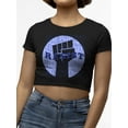 thumbnail image 1 of Bold Resist Statement Tee Crop Tee Women's, 1 of 4