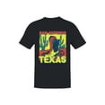 thumbnail image 1 of Bold San Antonio Texas Cactus Art Men's T-shirt, 1 of 3
