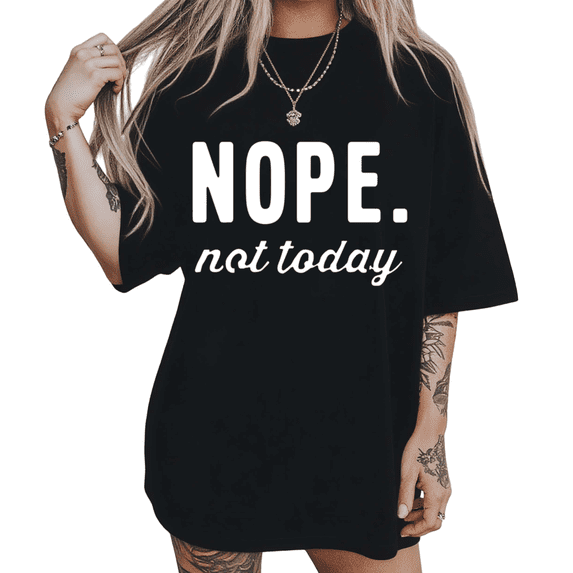 Bold Script Contrast Text Relatable Meme Print Womens Black Short ...